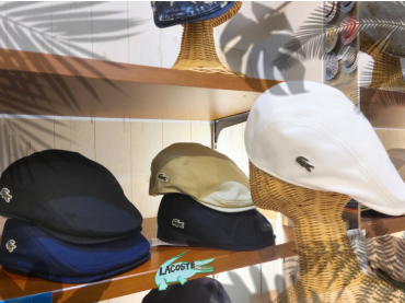 ラコステ　LACOSTE　ハンチング　展示はじめました