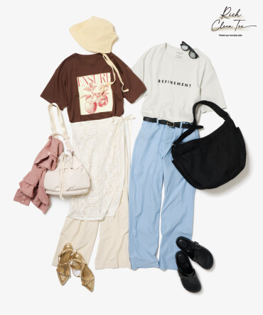 ★グローバルワークNo.１人気商品 リッチクリーンTEE★
