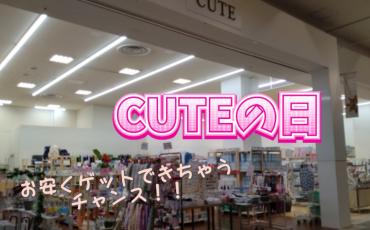 2日間限定、CUTEの日❣