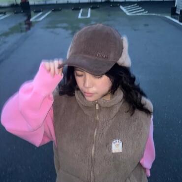 ✳︎ROXY✳︎ブラウンベスト🤎🐻💓