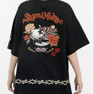 【SUMINEKO】眠り猫Tシャツ 再入荷！！