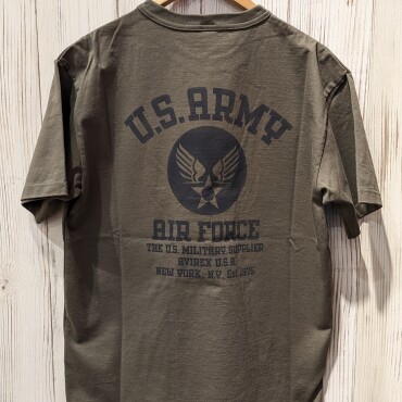 【AVIREX】US ARMY AIR FORCE Tシャツ