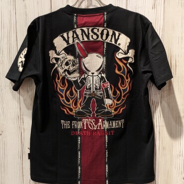 【VANSON】×【T. F. O. A】デスラビット Tシャツ