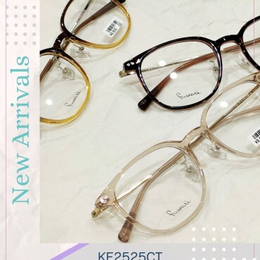 掛け心地がふわりと軽い！フワリシリーズ。レンズ面が広いウェリントン