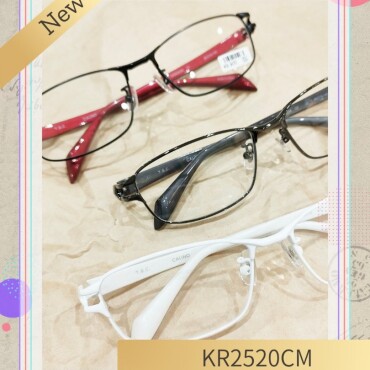 カッコいいデザインのスクエア！ホワイトフレームをお探しの方にもオススメです