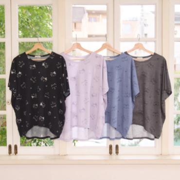 ふくふくにゃんこ 　ひんにゃりTシャツ
