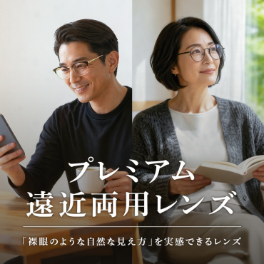 【OWNDAYS】プレミアム遠近両用レンズをご紹介!
