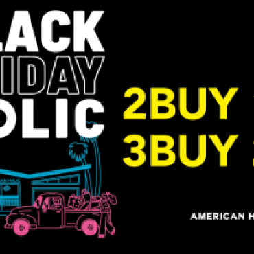 本日よりスタート📢BLACK FRIDAY HOLIC