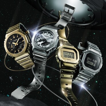 見た目はメタリックバンドなG-SGOCKが発売中⁉