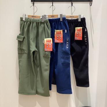 【キッズボトム】寒い冬を乗り越えられる！新作冬ボトム紹介！