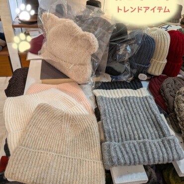 ネコ耳　ニット帽　3種類