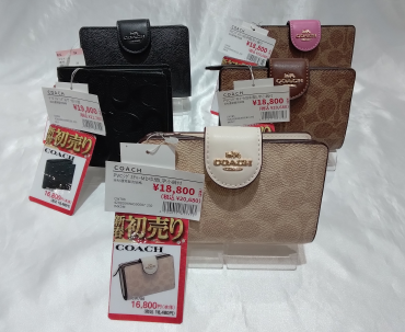 福財布　COACH財布セール中