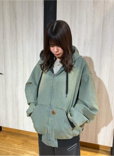 DC🛹新作フードジャケット