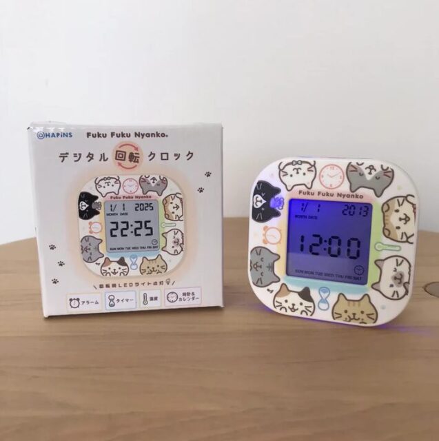 デジタル回転クロック