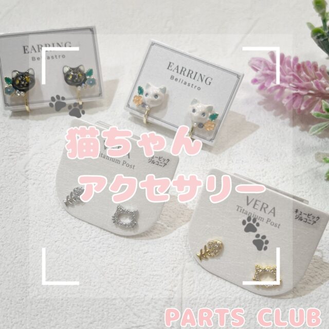 猫ちゃんアクセサリー入荷🐈‍⬛✨