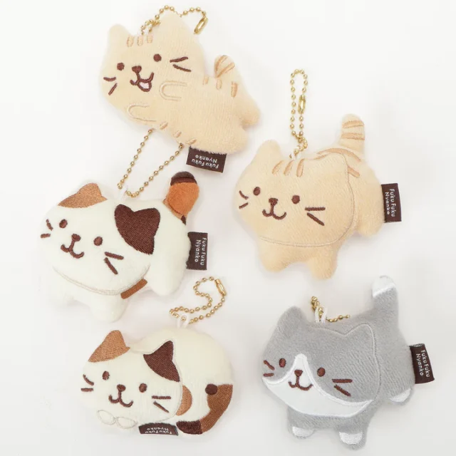 ふくふくにゃんこ 2Ｄイラストチャーム