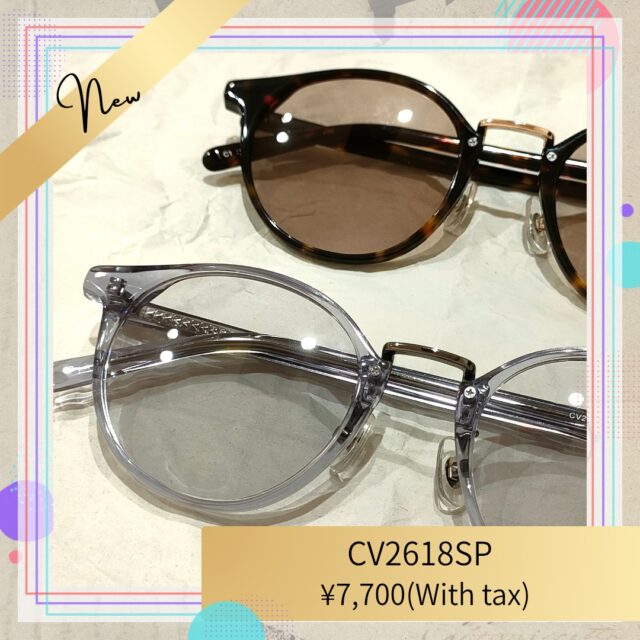 気分やコーデに合わせて幅広く使える！ボストンシェイプのサングラス。