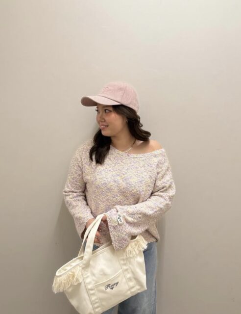 ROXY🩷ニットトップス