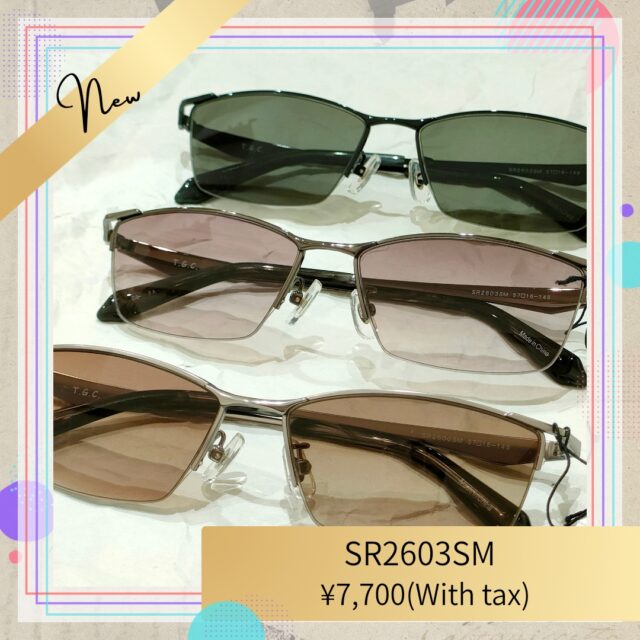 シャープで知的な印象のナイロールのサングラス