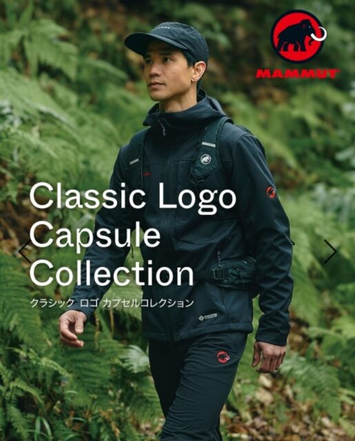 マムートクラシックロゴコレクション　入荷しました！