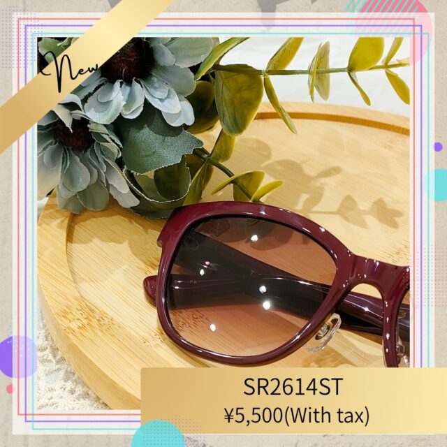 ボリューム感のあるセルのサングラス