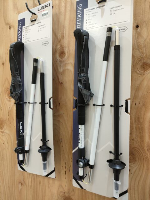 トレイルで良さを体感しよう♪LEKI　NEWストック♪