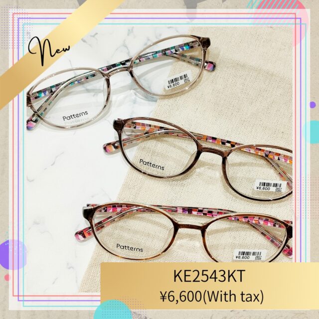 テンプルの内側を華やかに　Patterns（パターンズ）