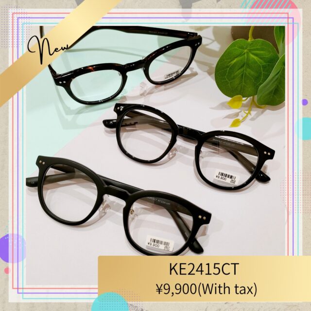 丸みの中にほどよく角のある ウェリントンシェイプ　COLECAL CLASSIC