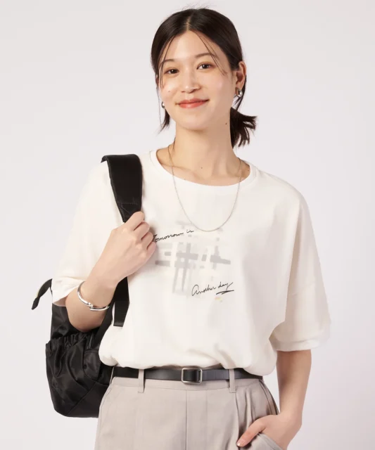 【 レイヤード グラフィック Tシャツ 】