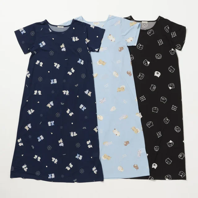 ふくふくにゃんこ ひんにゃりワンピース