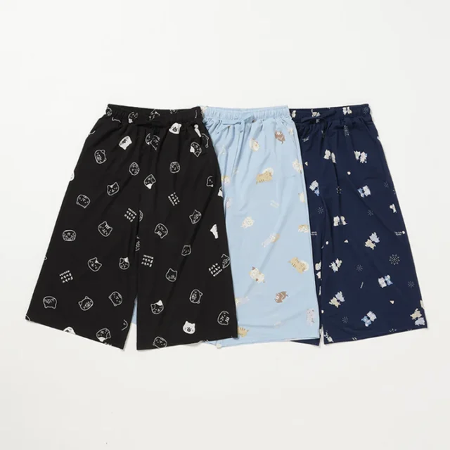 ふくふくにゃんこ ひんにゃり七分丈パンツ