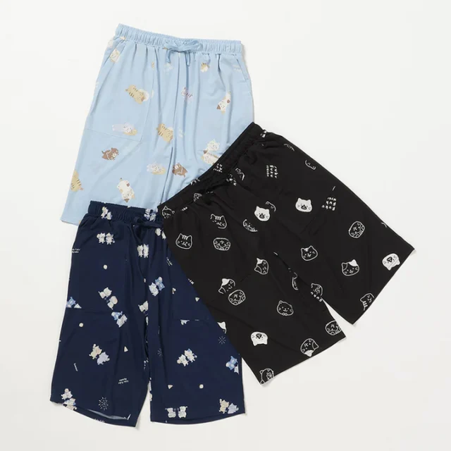 ふくふくにゃんこ ひんにゃりハーフパンツ