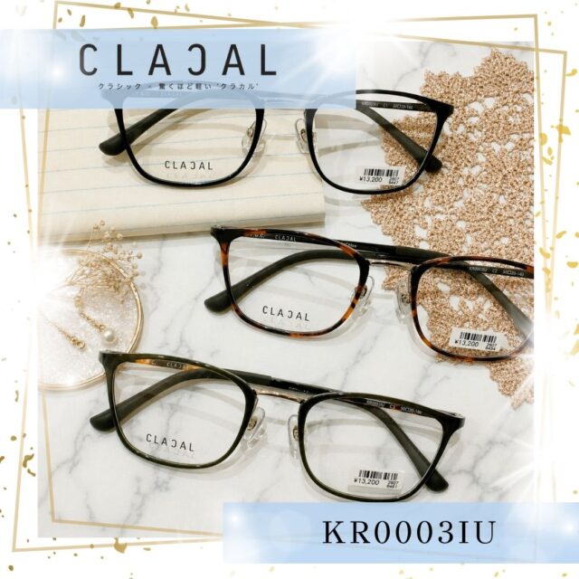 シャープに決めたい日に。　CLACAL
