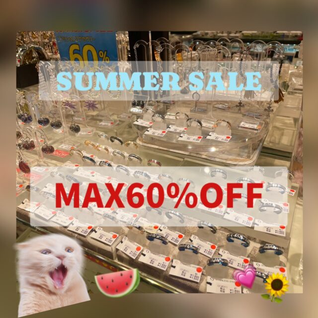✨SUMMER SALE 開催中✨