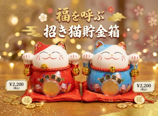 ✨招き猫貯金箱✨
