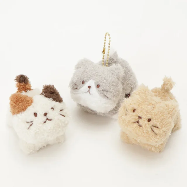 【NEW】ふくふくにゃんこ みつめてミニマスコット