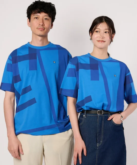 【 シェア　ランダムチェックTシャツ 】
