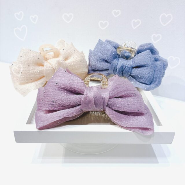 ruinasおすすめ♡リボンバンスクリップ🎀