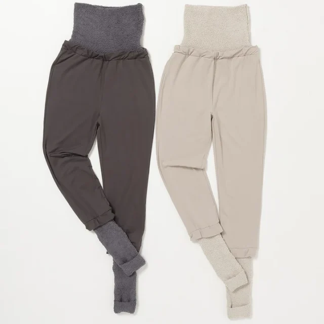 【NEW】ミルキースムース足ポカ腹巻パンツ